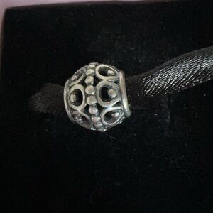 Pandora Rare Find Charm Gilded Cage Openwork Charm
